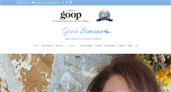 Desktop Screenshot of ginasimonemedium.com